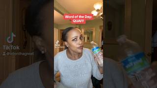 QUAFF Discover this refreshing word in 35 seconds wordoftheday newwords vocabularylearning ￼ [upl. by As]