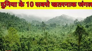 Duniya ke 10 sabse khatarnak jungle  by afsha khan [upl. by Thatch]