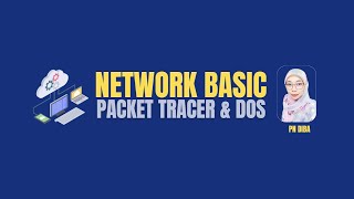 NETWORK BASIC  PACKET TRACER amp DOS COMMAND [upl. by Rockel179]