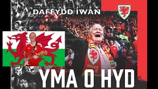 YMA O HYD  DAFFYDD IWAN Welsh World Cup Team Anthem guitar instrumental [upl. by Ariel642]