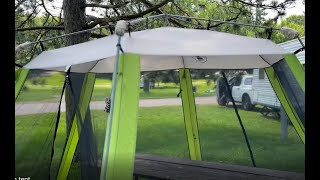 Coleman Skylodge Screened Canopy Tent [upl. by Nnywg]