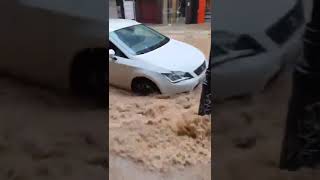 Floods in Benicarló Castellon Spain [upl. by Pincus]