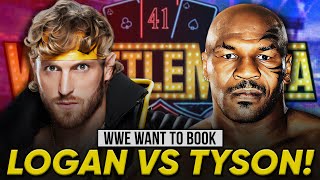 Logan Paul Vs Mike Tyson At WWE WrestleMania 41  LATEST On New AEW Signing [upl. by Murielle251]