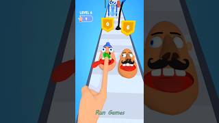 Tall Finger Run Level6 funny shorts games gaming [upl. by Anirdnaxela]