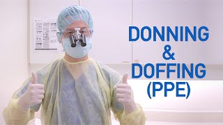 NEW COVID19 Protocols for Dentists Donning amp Doffing PPE [upl. by Melgar720]