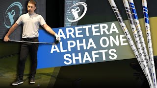 THE NEW KING OF DRIVER SHAFTS  Aretera Alpha One Blue amp Grey Review [upl. by Lesna443]