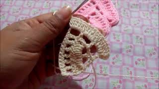 Cenefas a crochet paso a paso [upl. by Killoran]