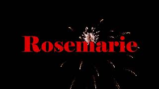 Happy Birthday Rosemarie  Geburtstagslied für Rosemarie [upl. by Anevad]