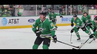 Roope Hintz full warmup Dallas Stars vs Buffalo Sabres Tuesday April 8 2024 [upl. by Attenoj]