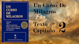 UN CURSO DE MILAGROS Audiolibro Libro de Texto Capitulo 2 HQ [upl. by Eiramanad]