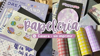 ✨🌿Papelería casera sin imprimir  Pt 4 🌻🍃 [upl. by Stevens634]