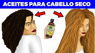 6 MEJORES ACEITES PARA CABELLO SECO y Maltratado 💜 TRATAMIENTO CASERO PARA UN PELO LARGO Y SANO [upl. by Fremont784]