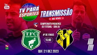 4ª FINAIS  TAPAJÓS X CASTANHAL  PARAZÃO SUB 20 [upl. by Bartosch537]