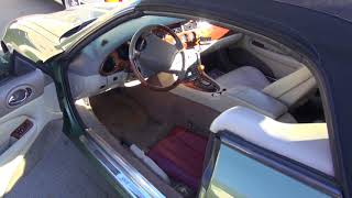 Jaguar XK8 Front Seat Replacement and Re coloring by Cooks Upholstery 650 364 0923 [upl. by Stefan842]