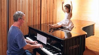 MarcelloBach “Adagio” excerpt on Piano for Emilie [upl. by Aronoh]