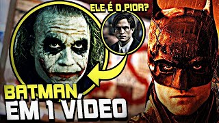 TODOS os 10 FILMES do BATMAN em MENOS de 2 HORAS Entenda a HISTÓRIA 19662022 [upl. by Norrahs470]