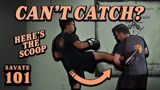 Savate Doesnt Let You Catch Kicks Heres What You CAN Do Instead Plus A Way That Bends The Rules [upl. by Alrahs]