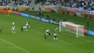 WM2010 Deutschland vs Argentinien 40 3710 Highlights alle Tore Müller Klose Friedrich [upl. by Nnylatsyrk]