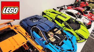 Massive LEGO TECHNIC Car Collection Overview [upl. by Jeffrey]