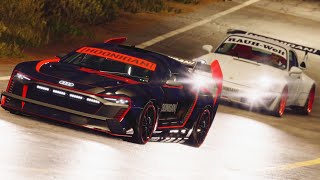 Audi S1 Hoonitron drift Racing 4k [upl. by Sixele]