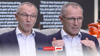 EXCLUSIVE Stefano Domenicali talks Max vs Lewis 2022 calendar sprint races and more 🏎️ [upl. by Norrahs66]