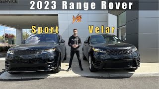 2023 Range Rover Sport versus Velar [upl. by Yekcor]