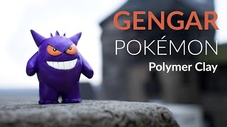 Gengar Pokemon HALLOWEEN SPECIAL – Polymer Clay Tutorial [upl. by Gudrun]