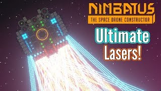 Nimbatus  ULTIMATE Lasers Digging amp Attacking  Closed Alpha Gameplay [upl. by Elyl]