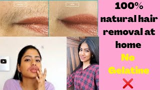 Safest facial hair removal at home Skincarewithyashi  Yashi tank [upl. by Cristin849]