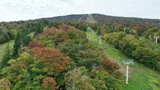 Stratton Mountain Fall Foliage Tracker  September 18 2024 [upl. by Hamish520]