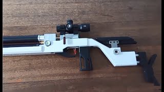 HomeMade PCP Air Rifle  Part 7 Final Assembly [upl. by Nytsirhc]