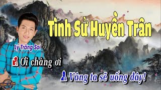 Karaoke vọng cổ  Tình Sử Huyền Trân  hát với Hồ Minh Đương [upl. by Springer]