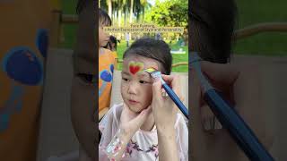 🌸Ancient style little beauty painting facemakeup art painting [upl. by Adekahs]