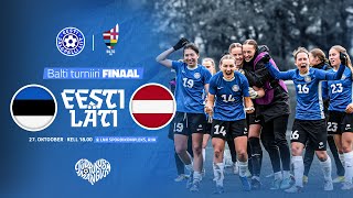 LÄTI  EESTI BALTI TURNIIR 2024 [upl. by Nutsud430]