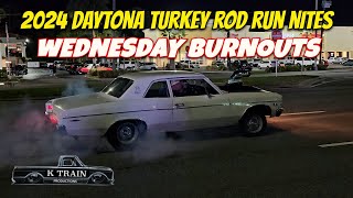 2024 Daytona Turkey Run Nites Burnouts amp Pulls Wednesday [upl. by Idnar998]