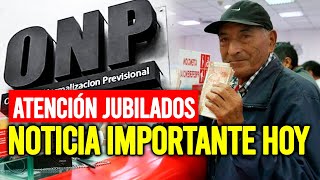 ONP  ATENCIÓN JUBILADOS DE LOS REGÍMENES TENEMOS NOTICIAS IMPORTANTE cronograma pago a domicilio [upl. by Acsecnarf893]