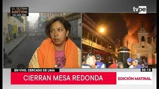 Mesa Redonda pese a humo afectados se niegan a retirarse y piden ayuda [upl. by Merdith611]