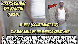 Rikers IslandDNice OGz Explains Difference Between Putting In Work In Rikers Vs The Outside [upl. by Asssilem]