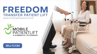 Mastering the Transfer Lift Mobile Patientlifts Freedom Device [upl. by Icyak]