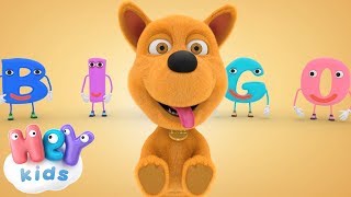 Bingo Song  The dog song for kids  HeyKids [upl. by Eceinert542]