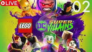 Lego DC Super Villains pt2 live [upl. by Teevens]