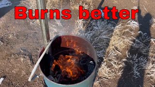 No cut no drill better burn barrel  EZ burn barrel buff [upl. by Yaker993]