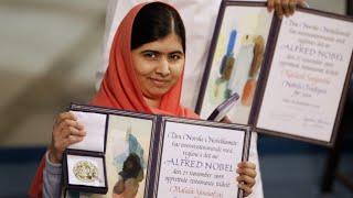 Malala Yousafzais EPIC Speech During Nobel Peace Prize Acceptance [upl. by Zeiger157]