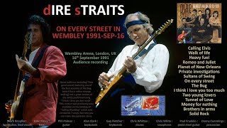 Dire Straits  1991SEP16  LIVE in Wembley London audio only [upl. by Atenek]