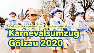 Karnevalsumzug Gölzau 2020 [upl. by Deppy]