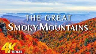 Great Smoky Mountain National Park 4K UHD  Breathtaking Fall Cinematic Journey [upl. by Tannenwald]