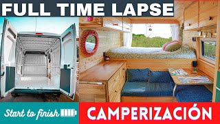 🚐CAMPERIZACION COMPLETA🤩 En que orden camperizar furgoneta paso a paso 👍 de inicio a fin 🏠 VAN TOUR [upl. by Torbart79]