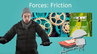 Forces Friction  General Science for Kids [upl. by Eladnek502]