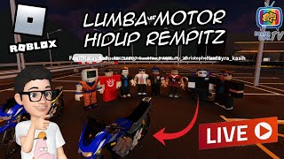 Roblox  Lumba motor Hidup Rempitz  Giveaway Robux LIVE [upl. by Zulaledairam]