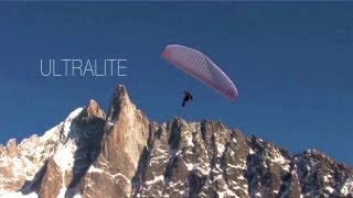 Ozone ULTRALITE  Advertising clip  Lightest certified paraglider in the world [upl. by Nevetse587]